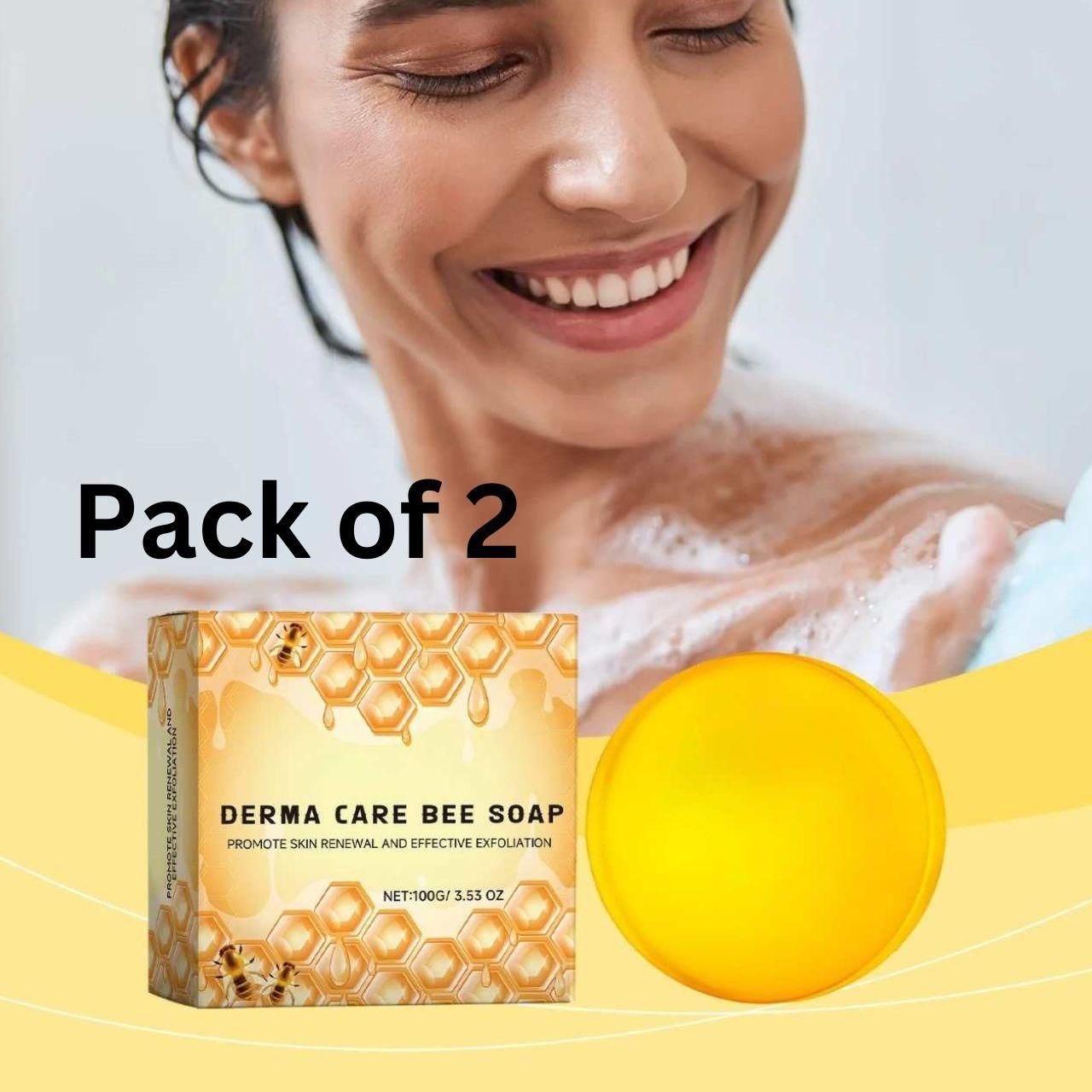 Derma Care Bee Soap (Pack of 2)