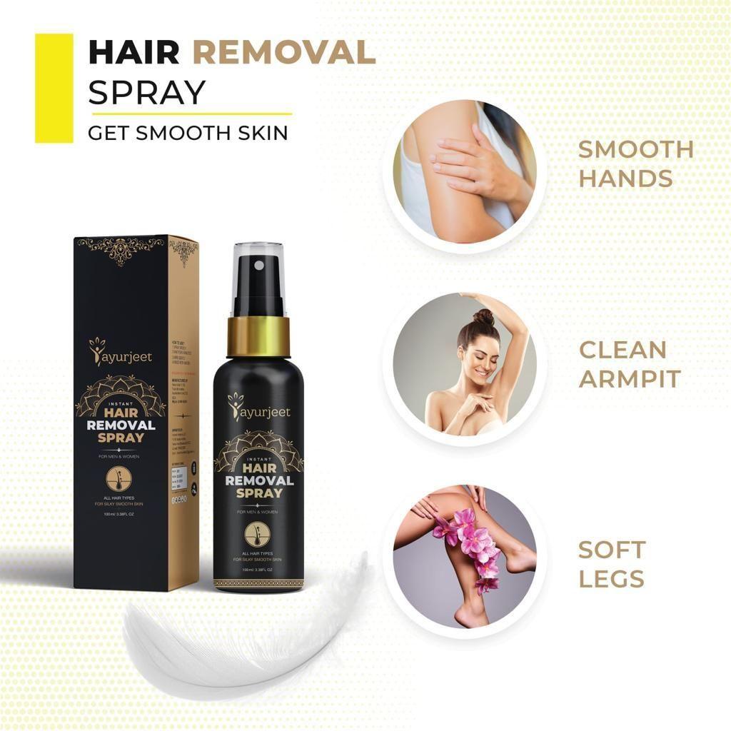 Ayurjeet Herbal HAIR REMOVAL SPRAY FOAM